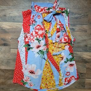 7th Avenue Sleeveless Blouse Size Small